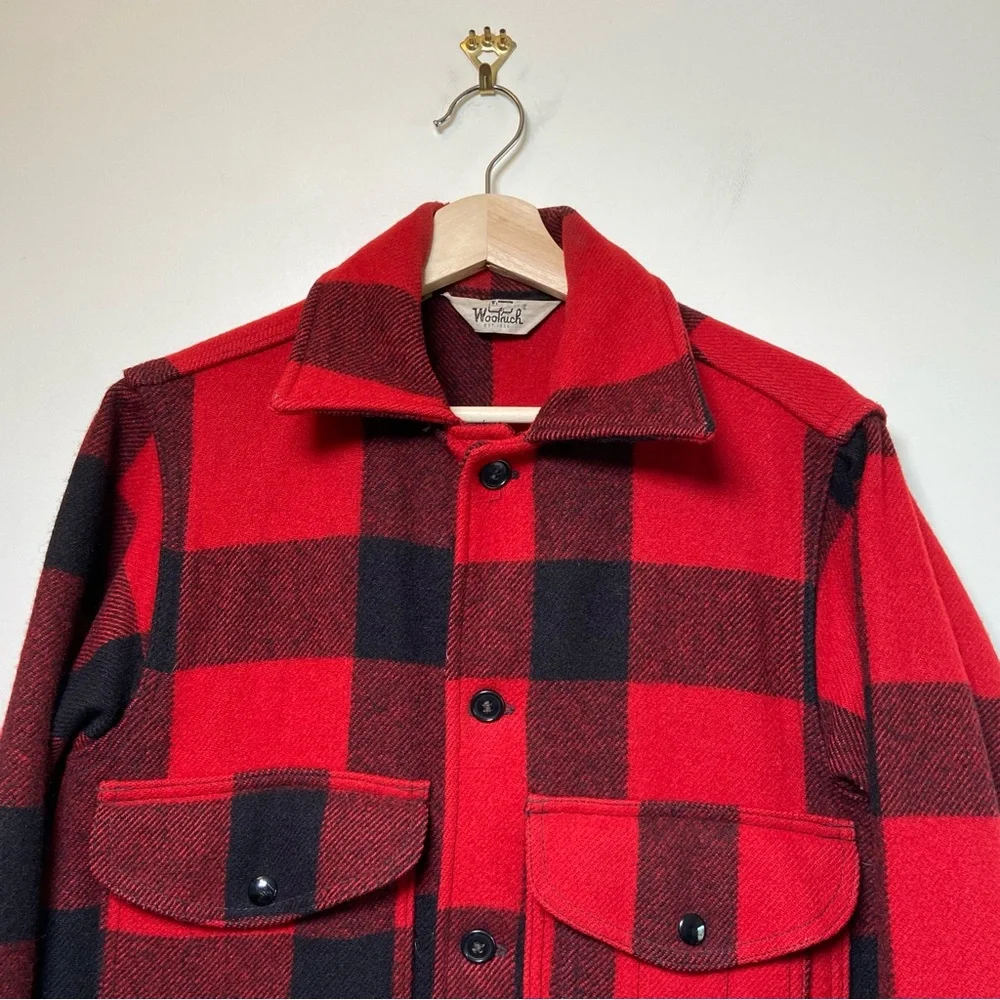 Vintage Woolrich Wool Lumberjack Chore Coat - Picture 2 of 10
